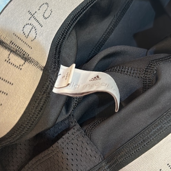 NWOT Stella McCartney x ADIDAS black leggings Size S - Picture 6 of 6